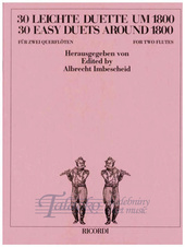 30 EASY DUETS AROUND 1800